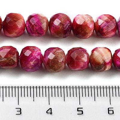 Natural Tiger Eye Dyed Beads Strands G-H028-A01-05-1