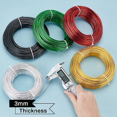 Round Aluminum Wire AW-BC0007-3.0mm-14-1