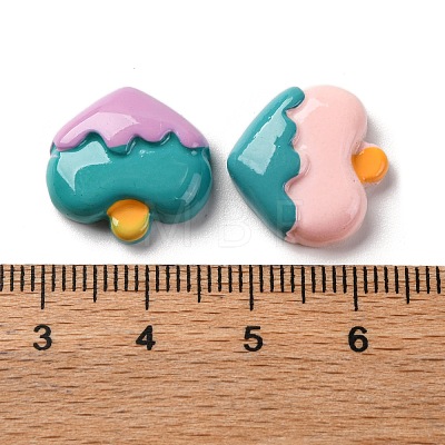 Opaque Resin Decoden Cabochons RESI-S07-05-1