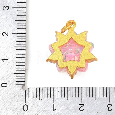 Alloy Pendants ALRI-D304-04G-1