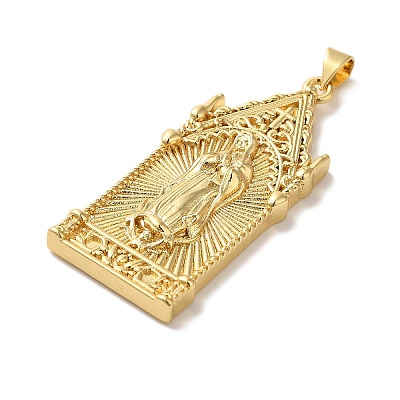 Rack Plating Brass Pendants KK-U027-45G-1