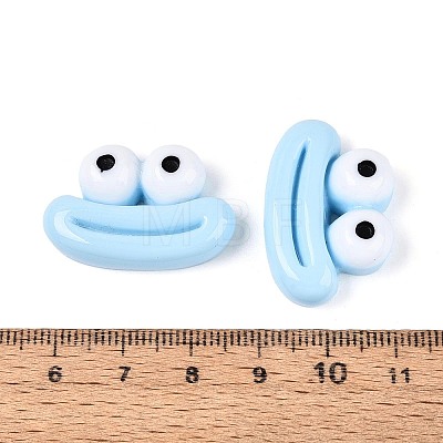 Opaque Resin Decoden Cabochons RESI-N051-15D-1