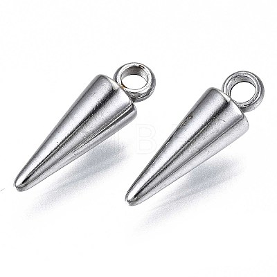 201 Stainless Steel Pendants X-STAS-S117-002A-01-1