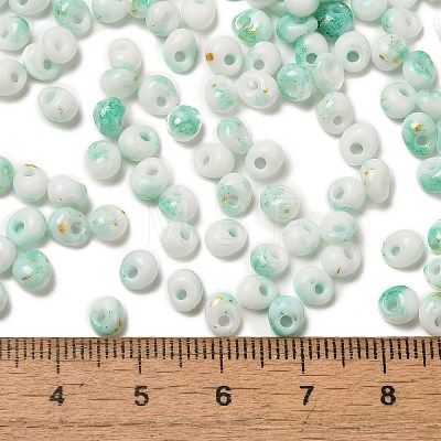 Baking Paint Glass Seed Beads SEED-F006-01A-08-1