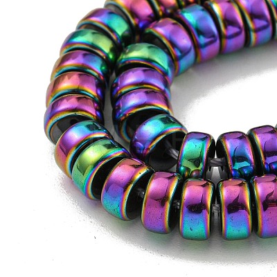 Electroplated Synthetic Non-magnetic Hematite Beads Strands G-K361-A06-03-1