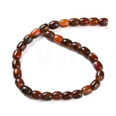 Natural Red Agate Beads Strands G-NH0019-B02-02-1