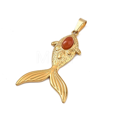 Natural Red Aventurine Pendants GG-CBA97F4-03G-09-1