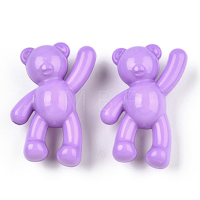 Opaque Acrylic Pendants X-MACR-S373-01A-SS2106-1