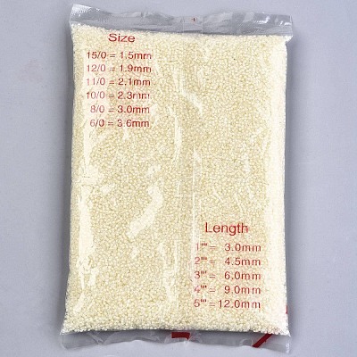 8/0 Glass Seed Beads SEED-A014-3mm-134-1