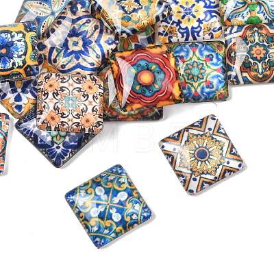 1 Bag Glass Cabochons GGLA-FS0001-19B-1