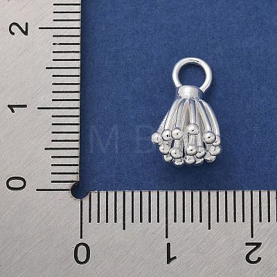 925 Sterling Silver Dandelion Flower Charms STER-D300-25S-1