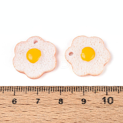 Opaque Resin Pendants RESI-TAC0021-135-1