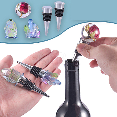 DIY Wine Bottle Stopper Silicone Molds SIMO-PW0001-133D-1