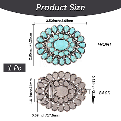 Alloy Belt Buckles FIND-WH20039-007A-1