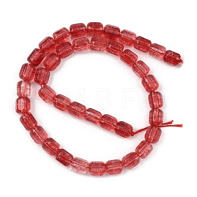 Transparent Glass Beads Strands GL-A001-01A-08-1