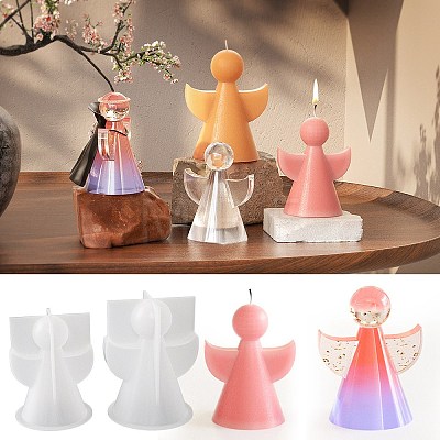 Angel Silicone Statue Candle Molds LS-DIY-Q037-14-1