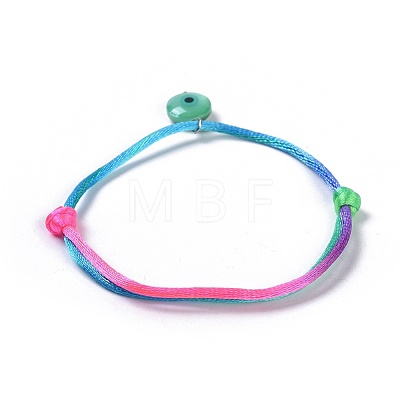 Adjustable Nylon Cord Bracelets BJEW-JB04362-M-1