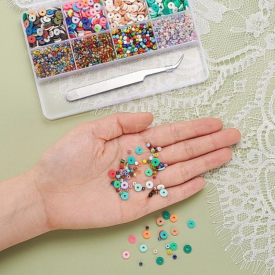 DIY Beads Jewelry Making Kit DIY-YW0004-48-1
