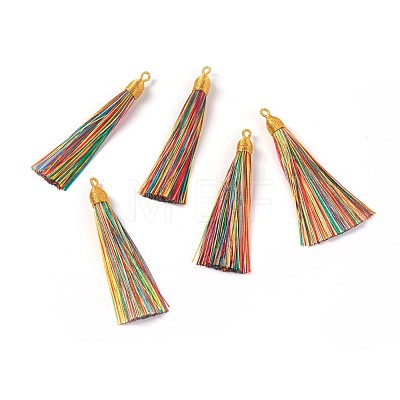 Nylon Tassel Big Pendants FIND-F008-F19-1