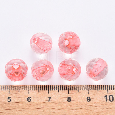 Transparent Acrylic Beads TACR-S154-10A-52-1