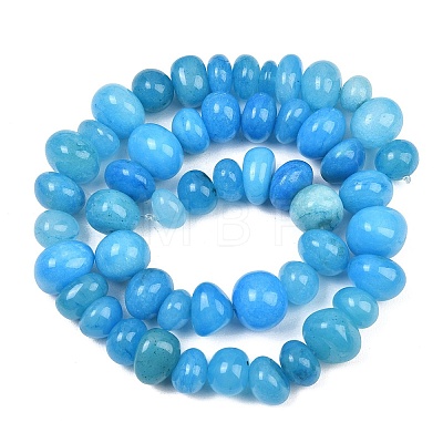 Dyed Natural White Jade Beads Strands GG-CBACF26-A03-06-1
