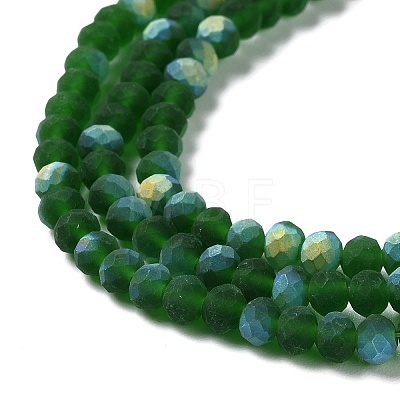 Transparent Glass Beads Strands EGLA-A034-T4mm-MB24-1