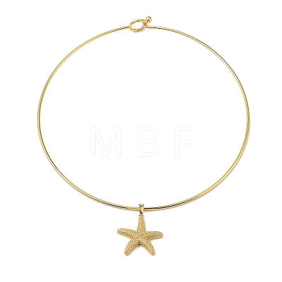 Brass Charm Bangles BJEW-Q350-07B-G-1