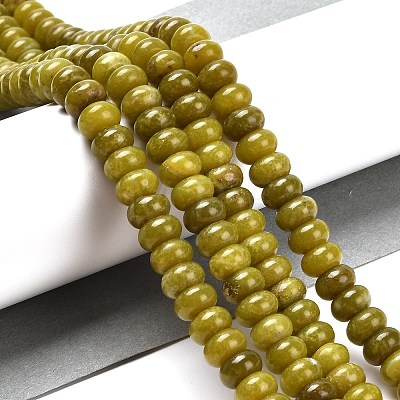 Natural Lemon Jade Beads Strands G-G107-A06-01-1