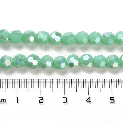 Opaque Glass Beads Stands EGLA-A035-P6mm-B14-1