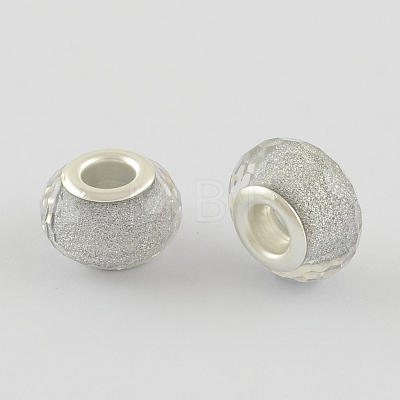 Large Hole Resin European Beads OPDL-R118-09A-1