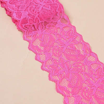 Elastic Lace Trim OCOR-WH0024-A19-1