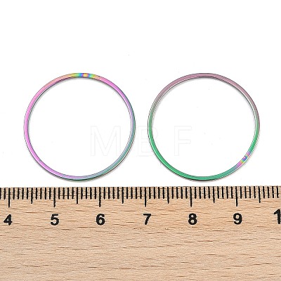 Ion Plating(IP) 304 Stainless Steel Linking Ring STAS-S079-13-B05-M-NF-1