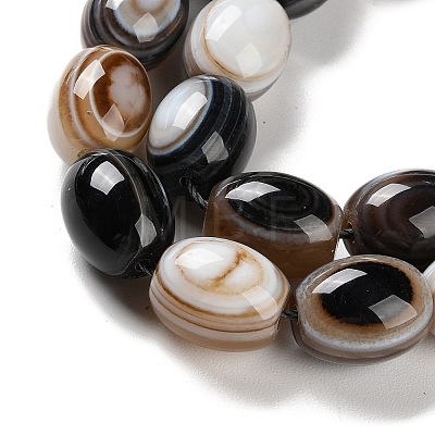 Natural Eye Agate Beads Strands G-NH0019-C04-08-1