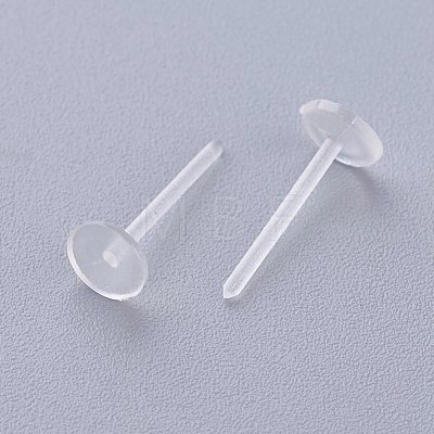 Plastic Stud Earring Findings KY-G006-03-5m-1