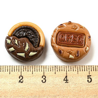 Opaque Resin Imitation Food Decoden Cabochons CRES-H002-01B-1