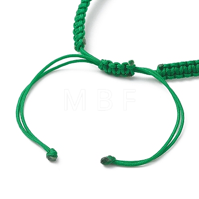 Natural Gemstone Chips Bead Link Bracelets BJEW-JB13104-1
