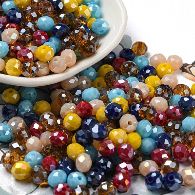 Glass Beads EGLA-A034-LM6mm-30-1