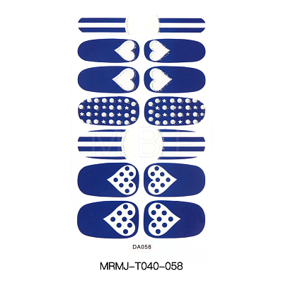 Full Cover Nail Art Stickers MRMJ-T040-058-1