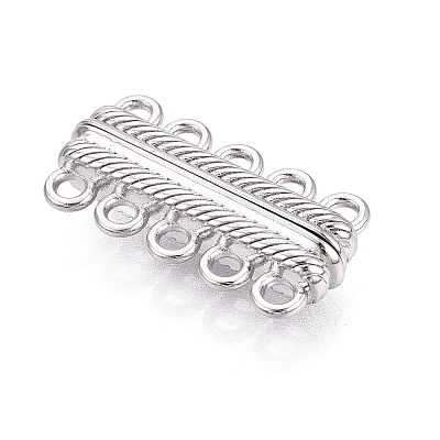 Brass Magnetic Clasps KK-Q074-03P-1