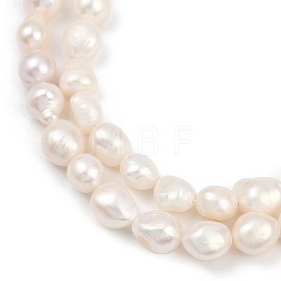 Natural Cultured Freshwater Pearl Beads Strands PEAR-P064-20L-02A-1