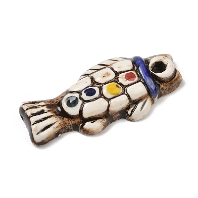 Handmade Porcelain Big Pendants PORC-Z003-01E-1