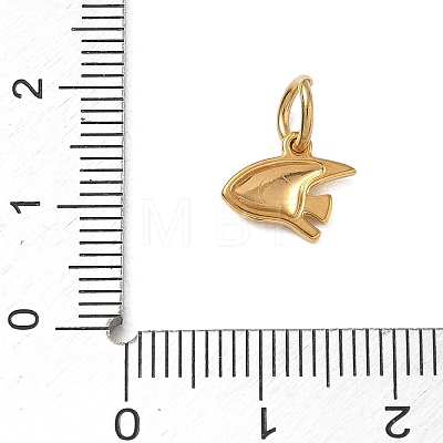 304 Stainless Steel Charms SA-CBA4801-01G-1