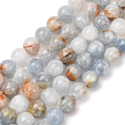Natural Barite Beads Strands GG-CBAA8F4-A04-8mm-1