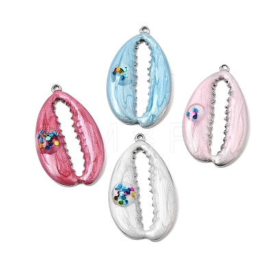 304 Stainless Steel with Enamel Pendants SA-CBAA487-06P-1