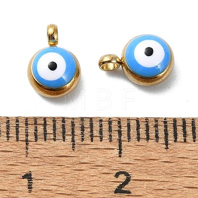 Ion Plating(IP) Real 18K Gold Plated 201 Stainless Steel Charms STAS-L024-020G-02-1