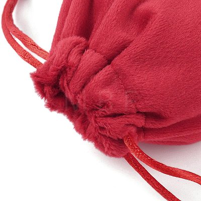 Velvet Jewelry Drawstring Storage Pouches ABAG-P013-02B-03-1