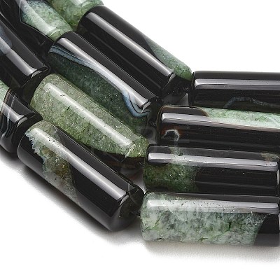 Natural Agate Beads Strands GG-L001-A01-01F-1