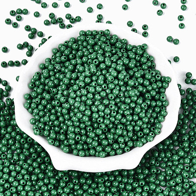 Opaque Acrylic Beads SACR-A006-06A-1