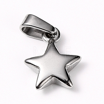 Non-Tarnish 304 Stainless Steel Charms X-STAS-I127-067P-1