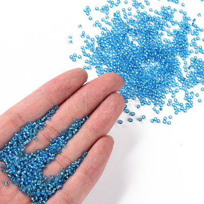 12/0 Grade A Round Glass Seed Beads SEED-Q007-F45-1